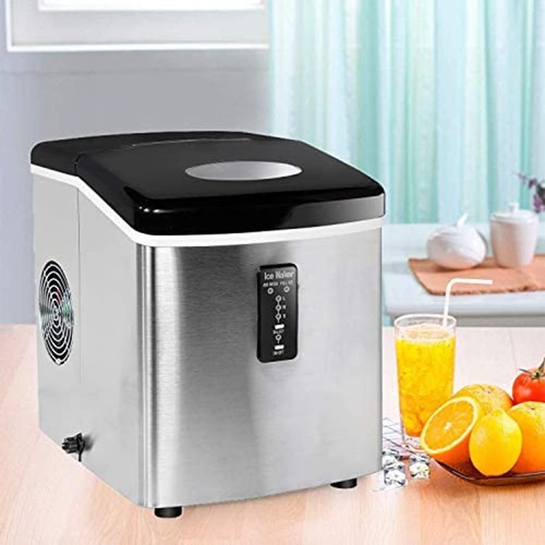 Countertop ice maker - maker, stainless