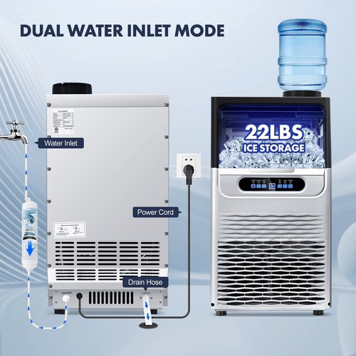 Commercial ice maker 100lbs - commercial, 36