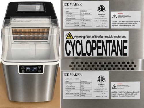Countertop ice maker hzb - maker, hzb-20af