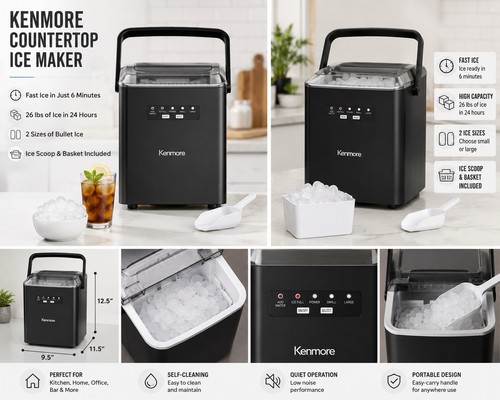 Kenmore countertop ice - countertop,