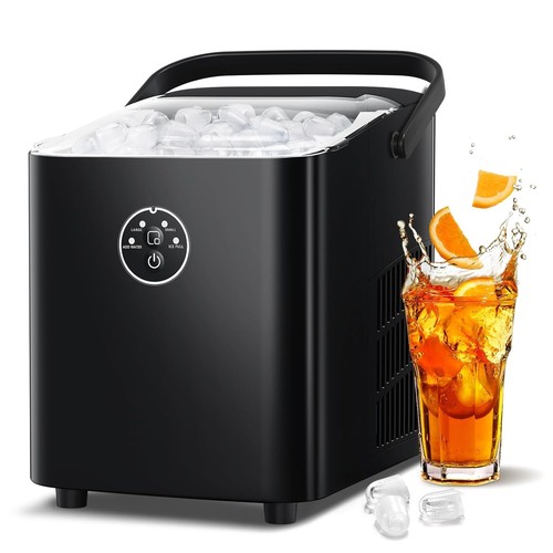 Countertop ice maker with - ice,