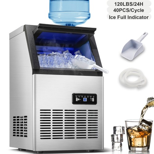 Built commercial ice maker - ice,