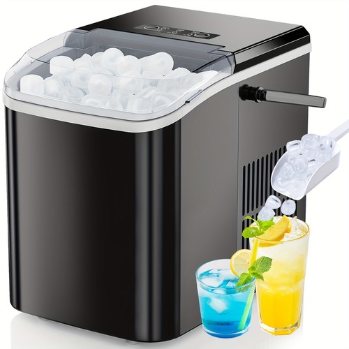 Ice maker machine - ice, handle