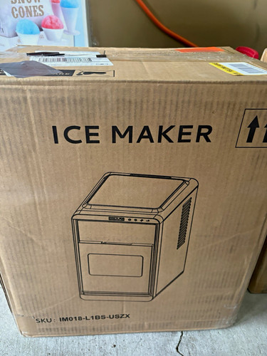 Countertop ice maker - ice,