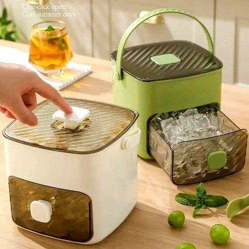 Portable ice maker - ice,
