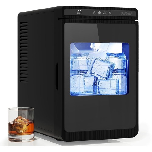Clear ice maker compact - maker,,