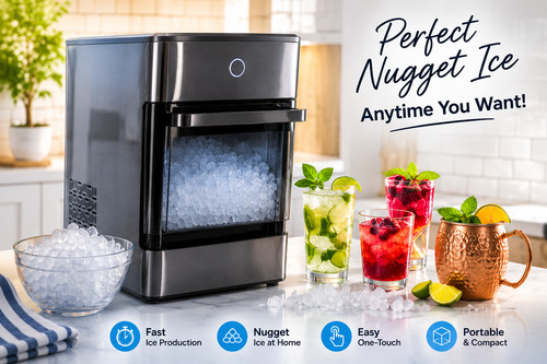 Profile ice maker black - ge,