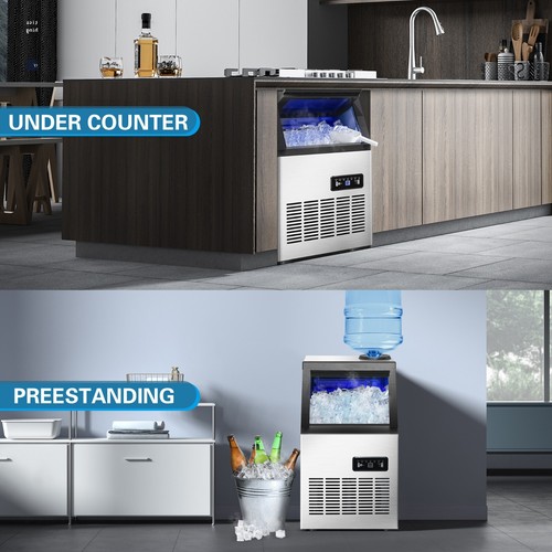 Built commercial ice maker - built-in,
