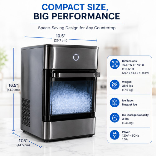 Profile ice maker black - ge,