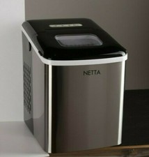 Silver Ice Maker Machine