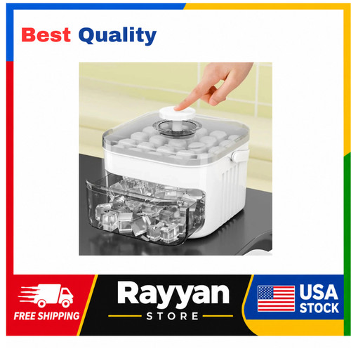 Cube ice maker with - maker,