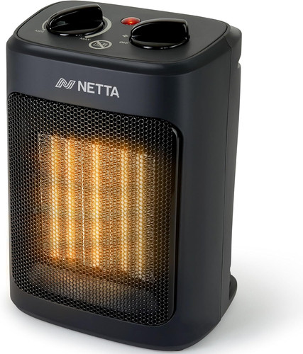 Netta ceramic fan heater - fan, 2000w